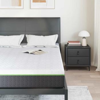 Matratzen Weiß und Grau 100% Polyester Jacquardstoff