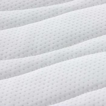 Matratzenauflage Weiß 70 x 200 cm Strickstoff