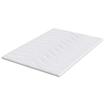 Matratzenpads Weiß 140 x 190 cm Nicht klebendes Polyester