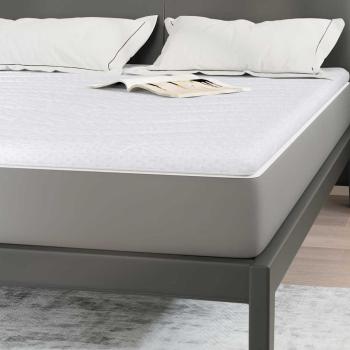 Matratzenpads Weiß 140 x 190 cm Nicht klebendes Polyester