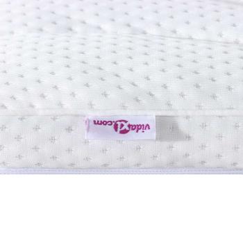 Matratzenpads Weiß 140 x 190 cm Nicht klebendes Polyester