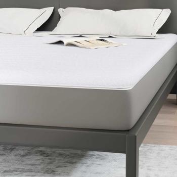 Matratzenpads Weiß 200 x 200 cm Nicht klebendes Polyester