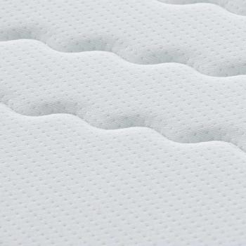 Matratzen 2 pcs Weiß, Grau 70 x 200 cm Strickstoff