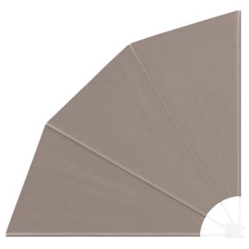 ARDEBO.de - Balkon Sichtschutz Taupe 160 x 160 cm Stoff
