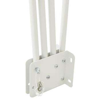 Balkon Sichtschutz Beige 210 x 210 cm Stoff