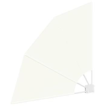 Balkon Sichtschutz Creme 115 x 115 cm Stoff