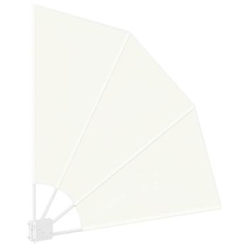 Balkon Sichtschutz Creme 115 x 115 cm Stoff