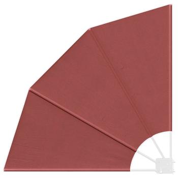 Balkon Sichtschutz Terrakotta 115 x 115 cm Stoff