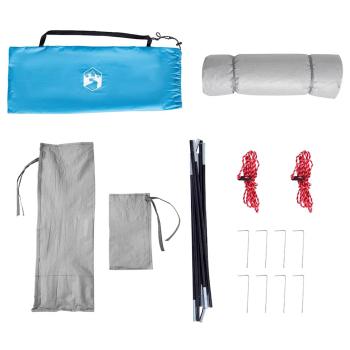 Zelt mit Dach Sonstiges Blau und Schwarz