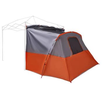 Zelt mit Dach Sonstiges Grau und Orange und Schwarz