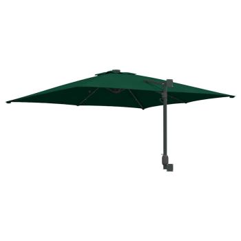 Gartenparasol Grün 248.5 x 247.5 x 160 cm Stoff