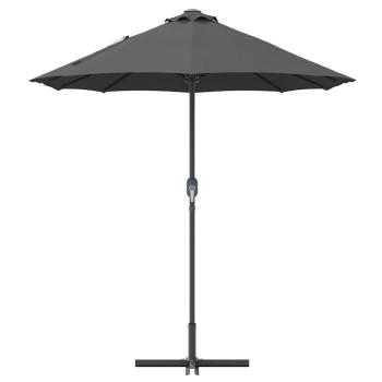 Gartenparasol Anthrazit 380 x 196 x 235 cm