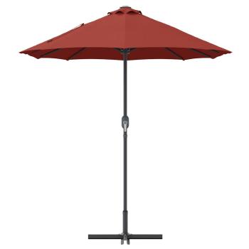 Gartenparasol Terrakotta 380 x 196 x 235 cm