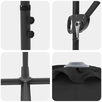 Garten-Kantilever-Pergola mit Schloss Schwarz Groß