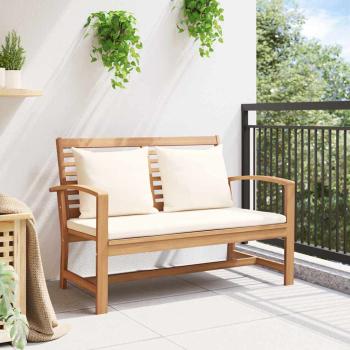 Gartenbank Braun 110 x 64 x 76.5 cm Massives Teakholz