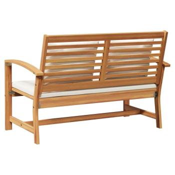 Gartenbank Braun 110 x 64 x 76.5 cm Massives Teakholz