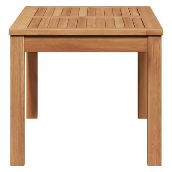 Tisch Braun 95 x 45 x 40 cm Massivholz Teak