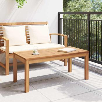 Gartentisch Braun 95 x 45 x 40 cm Massives Teakholz