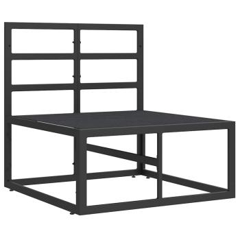 Gartenmöbel-Sets mit Kissen mit Kissen Schwarz und Anthrazit