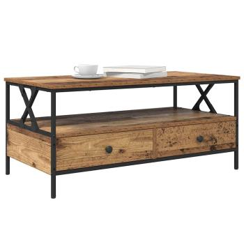 Couchtisch Altholz 100 x 51 x 45 cm Holzwerkstoff