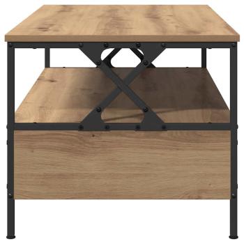 Couchtisch Eiche handwerklich 100 x 51 x 45 cm Holzwerkstoff