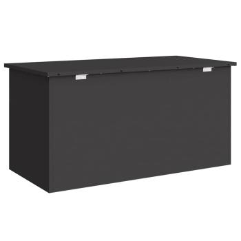 Außenlagerbox Schwarz 100 x 50.5 x 50 cm Kaltgewalzter Stahl