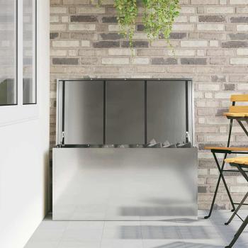 Außenlagerbox Silber 100 x 50.5 x 50 cm Verzinkter Stahl