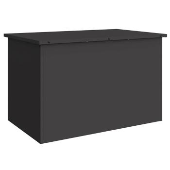 Außenlagerbox Schwarz 80 x 50.5 x 50 cm Kaltgewalzter Stahl