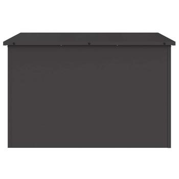 Außenlagerbox Schwarz 80 x 50.5 x 50 cm Kaltgewalzter Stahl