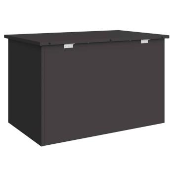 Außenlagerbox Schwarz 80 x 50.5 x 50 cm Kaltgewalzter Stahl