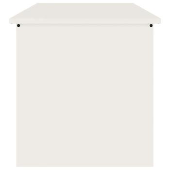 Außenlagerbox Weiß 80 x 50.5 x 50 cm Kaltgewalzter Stahl