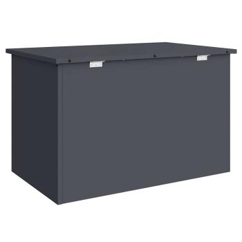 Außenlagerbox Anthrazit 80 x 50.5 x 50 cm Kaltgewalzter Stahl
