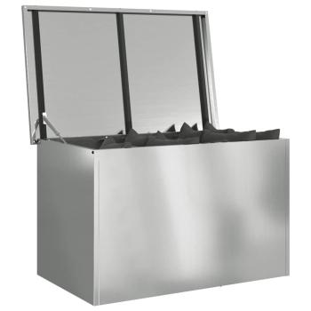 Außenlagerbox Silber 80 x 50.5 x 50 cm Verzinkter Stahl