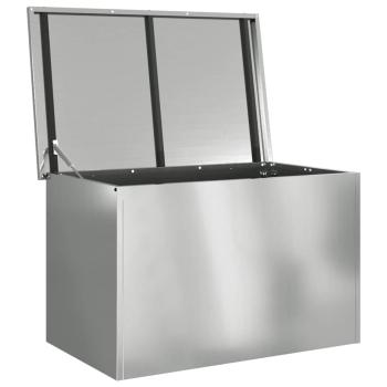 Außenlagerbox Silber 80 x 50.5 x 50 cm Verzinkter Stahl
