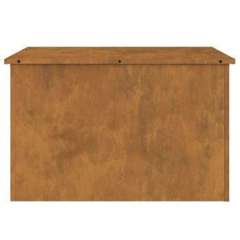 Außenlagerbox mit Speicher Braun 80 x 50.5 x 50 cm