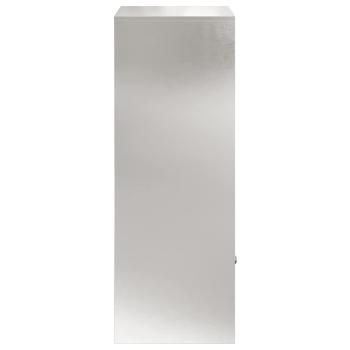 Paketdrop-Box Schwarz 41 x 38 x 103 cm Edelstahl