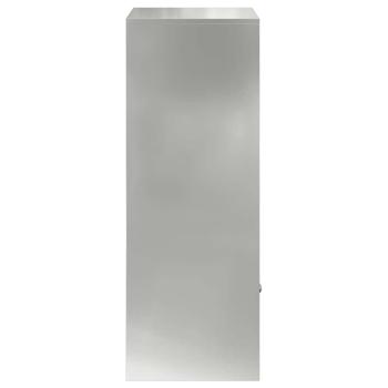 Paketdrop-Box Schwarz 41 x 38 x 103 cm Verzinkter Stahl