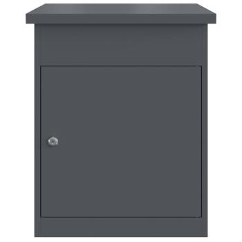 Paketdrop-Box Anthrazit 44 x 35 x 59 cm Stahl