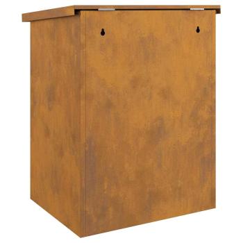 Paketdrop-Box Rostig 44 x 35 x 59 cm