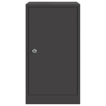 Briefkasten Schwarz 30 x 23 x 55 cm Stahl