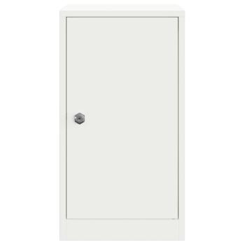 Briefkasten Weiß 30 x 23 x 55 cm Stahl