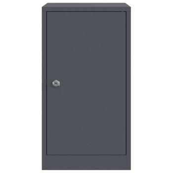 Briefkasten Anthrazit 30 x 23 x 55 cm Stahl