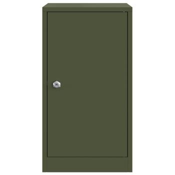Briefkasten Olivgrün 30 x 23 x 55 cm Stahl