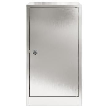 Briefkasten Schwarz 30 x 23 x 55 cm Edelstahl