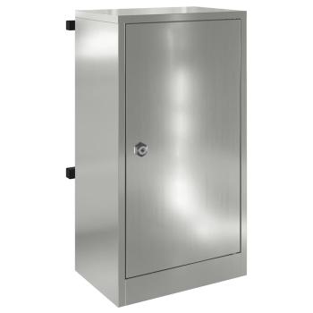 Briefkasten Schwarz 30 x 23 x 55 cm Verzinkter Stahl