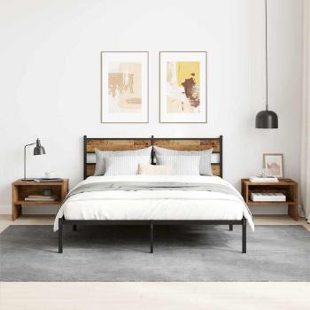 Nachttisch 2 pcs Altholz 40 x 30 x 30 cm Holzwerkstoff