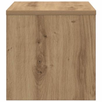 Nachttisch Eiche handwerklich 40 x 30 x 30 cm Holzwerkstoff
