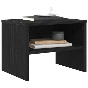 Nachttisch 2 pcs Schwarze Eiche 40 x 30 x 30 cm Holzwerkstoff
