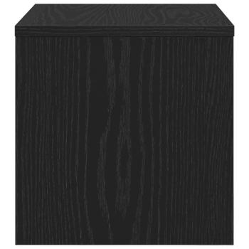Nachttisch 2 pcs Schwarze Eiche 40 x 30 x 30 cm Holzwerkstoff