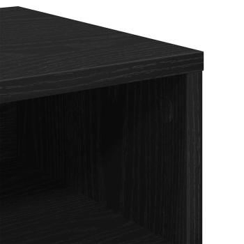 Nachttisch 2 pcs Schwarze Eiche 40 x 30 x 30 cm Holzwerkstoff